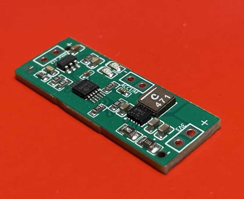 MicroPowerCore v1.2 board, detailed component view
