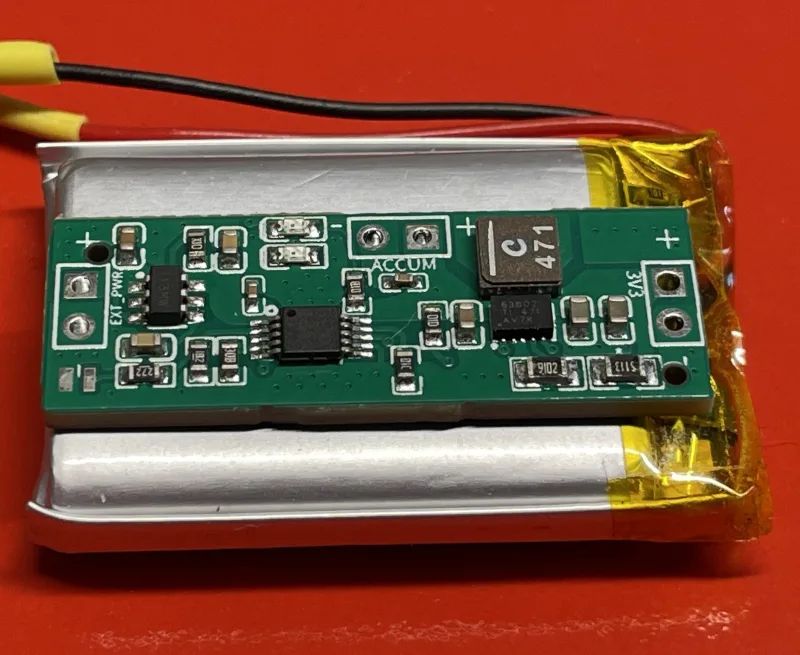 MicroPowerCore v1.2 board in a project assembly